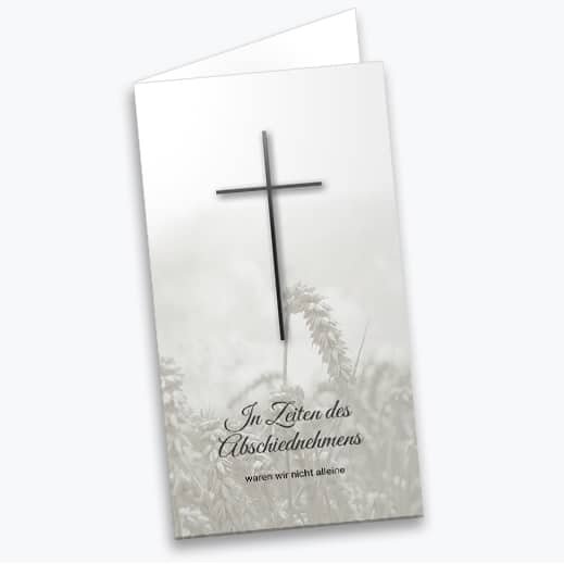 Danksagung Trauer Karte