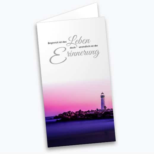 Danksagungskarte Trauer