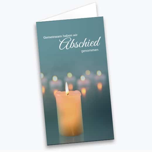 Trauer Danksagungskarten bestellen