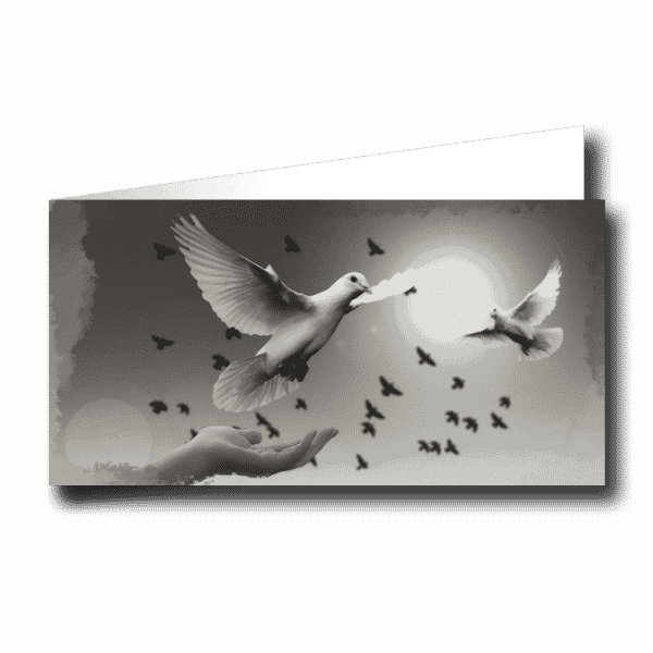 Trauerkarte Vogel