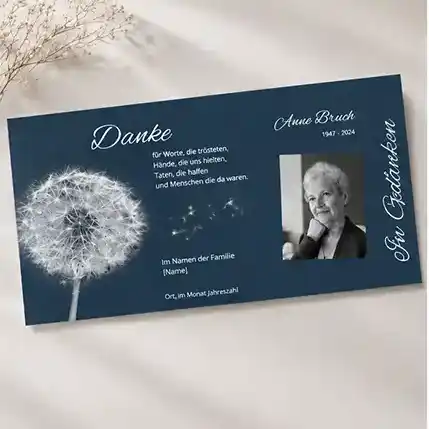 Pusteblume im Wind