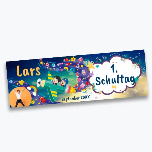 Banner Einschulung