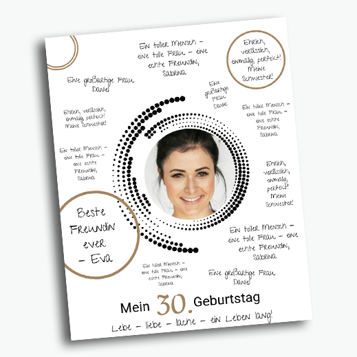 Leinwandbild mit Foto