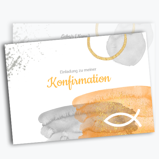 Konfirmation Feier organisieren