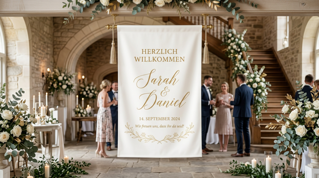 Personalisierte Banner online gestalten
